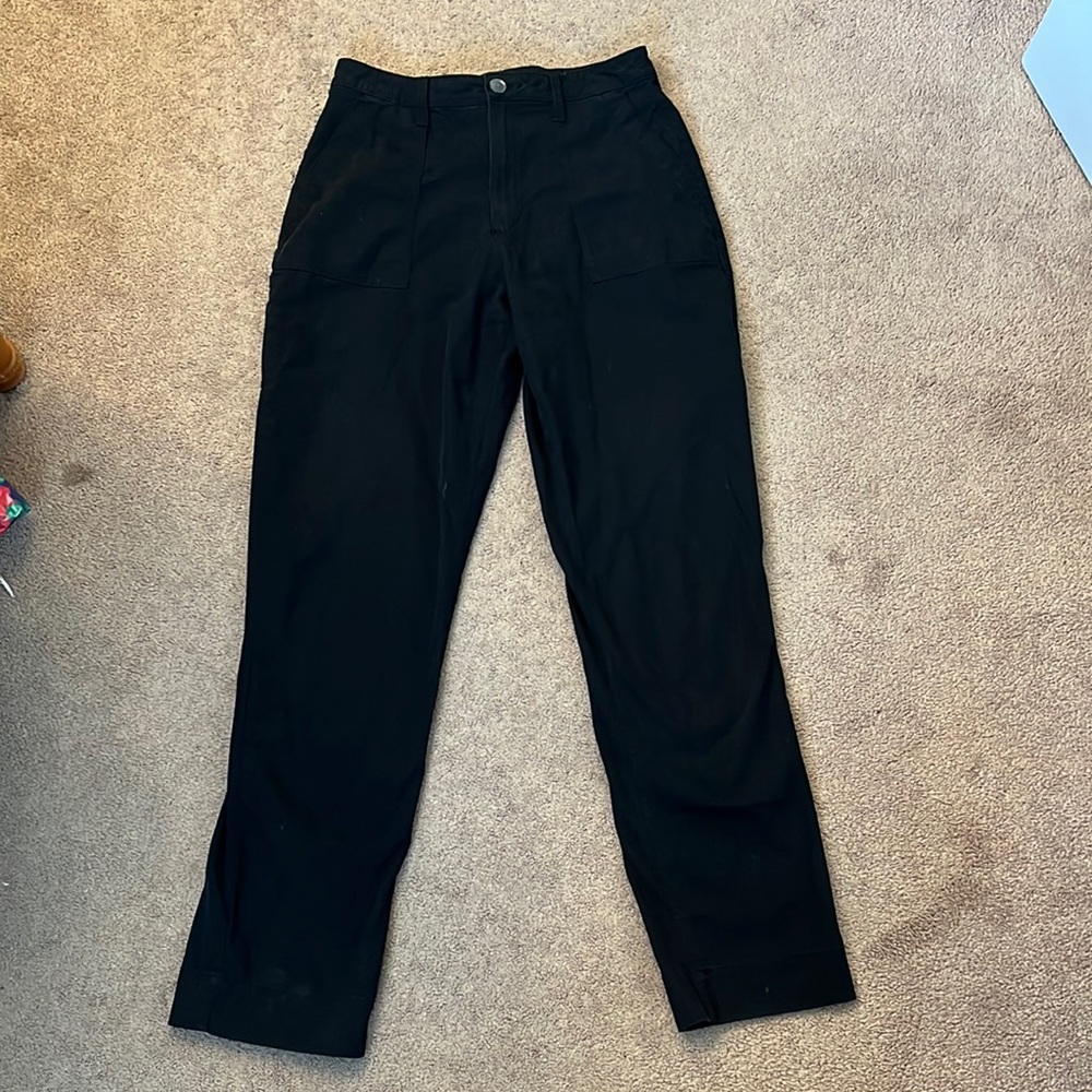 Old Navy High-Waisted Straight Canvas Workwear Pants for Women